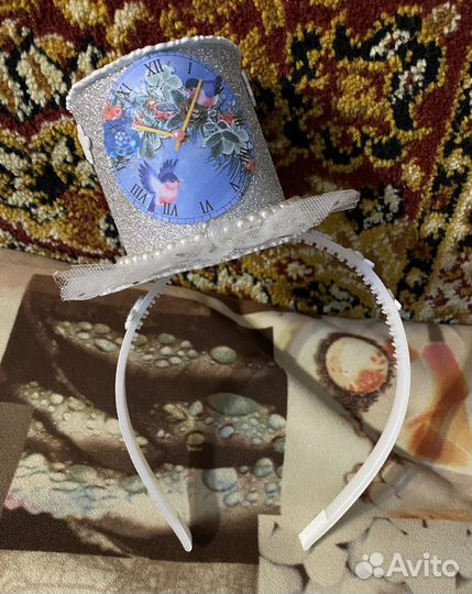 Ободок Минутка. Ободок Часики