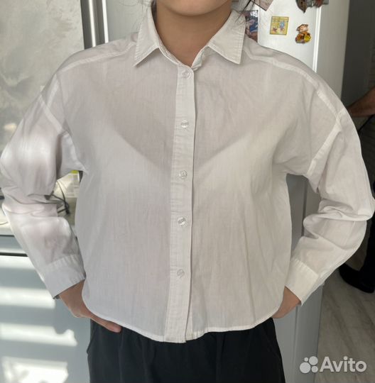 Рубашка белая S