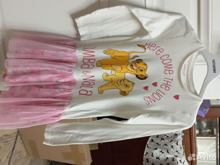 Платье на девочку 122