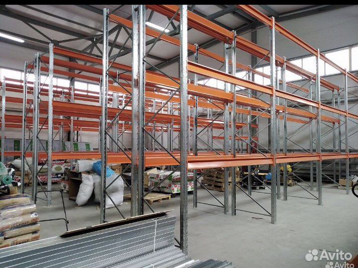 Стеллажи фронтальные