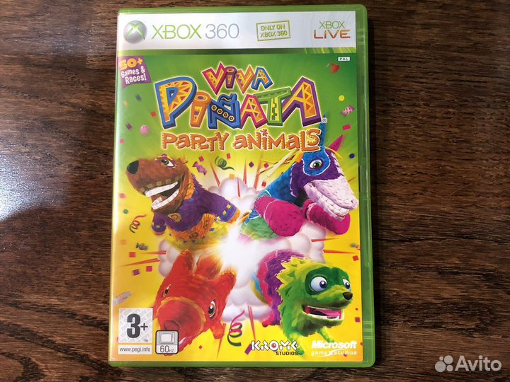 Viva pinata Диски на xbox 360 лицензия