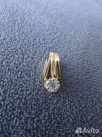 Подвеска с бриллиантами