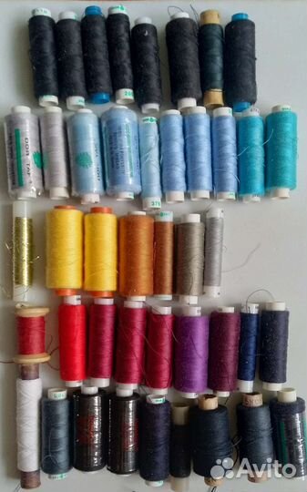 Нитки швейные для шитья