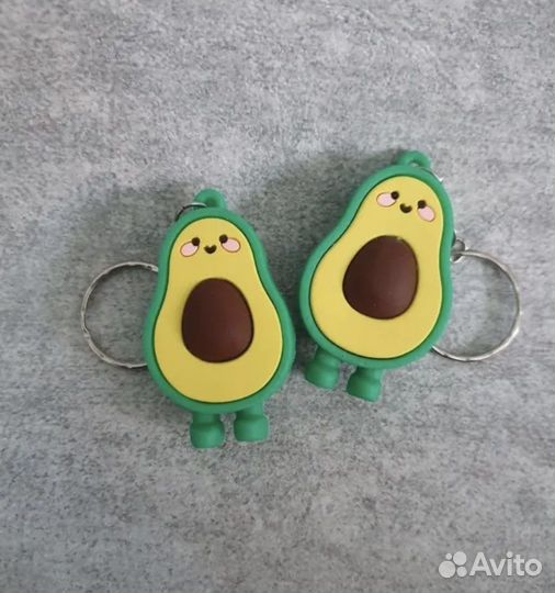 Брелок для ключей авокадо