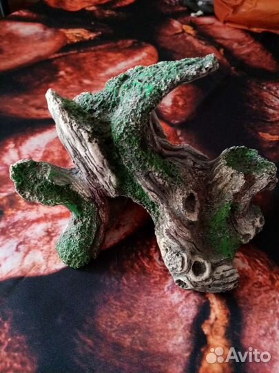 Коряга-грот для аквариума или терарриума