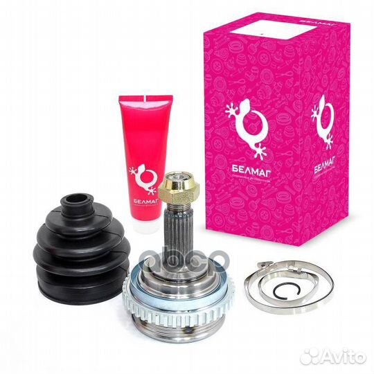 ШРУС ваз 1118, 2170 наружный (+ABS) Белмаг BM.8665