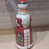 Дед мороз. Фигурка декоративная из дерева