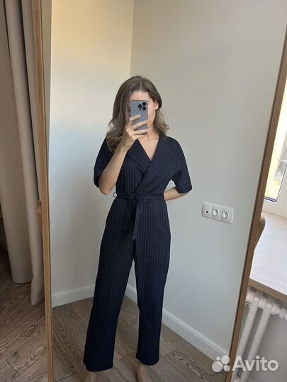 Комбинезон темно-синий S