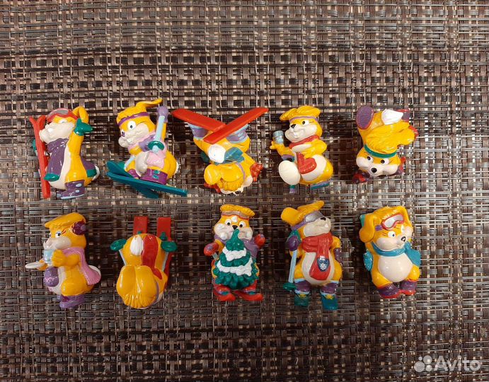 Игрушки из киндера коллекции