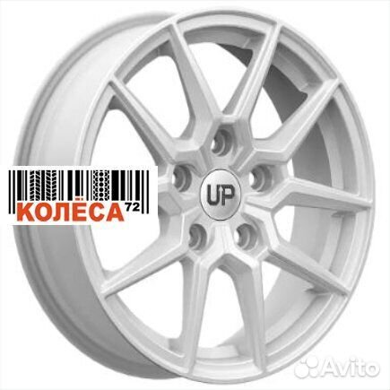 Wheels UP Up117 6.5x15 5x100 ET38 Dia57.1 Silver