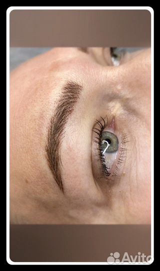 Брови волоски и напыление.Татуаж губ,век. Тату