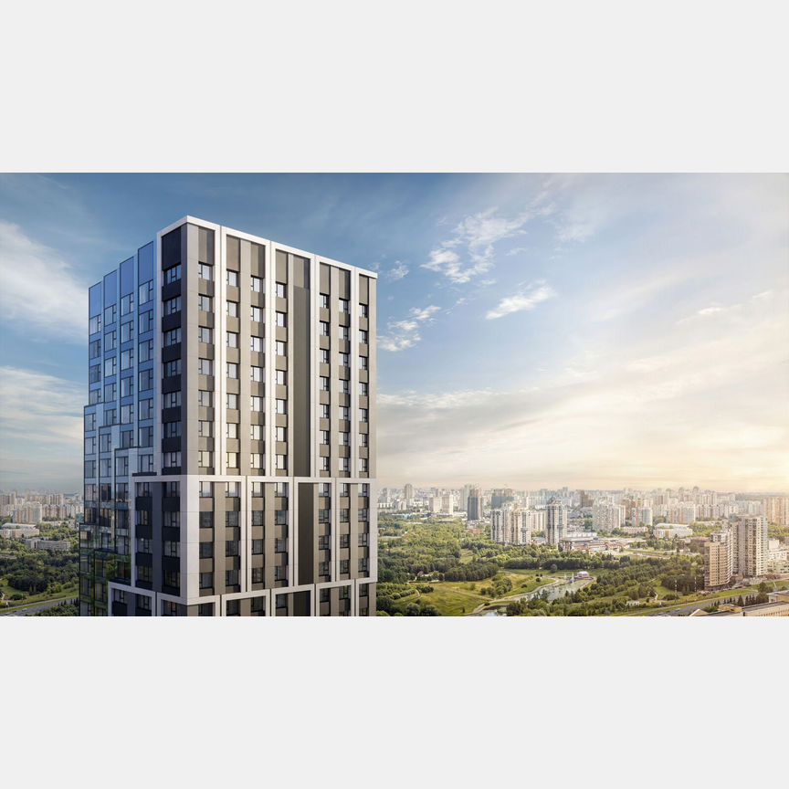 3-к. квартира, 56,4 м², 29/31 эт.