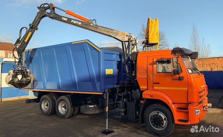 КАМАЗ 65115 с КМУ, 2023