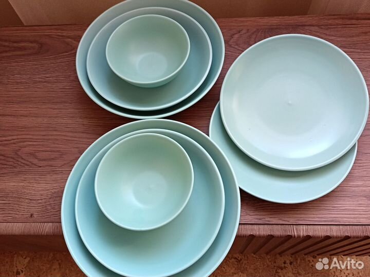 Новый Набор столовой посуды тарелки