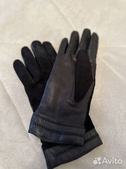 Перчатки кожаные