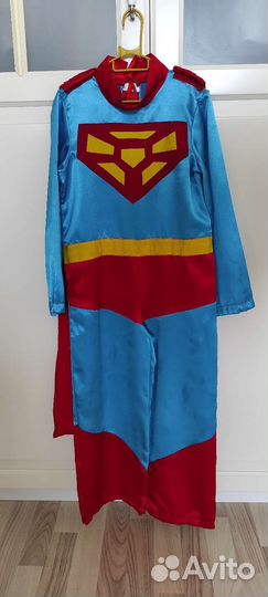 Костюм супермена 110-116 4-5 лет