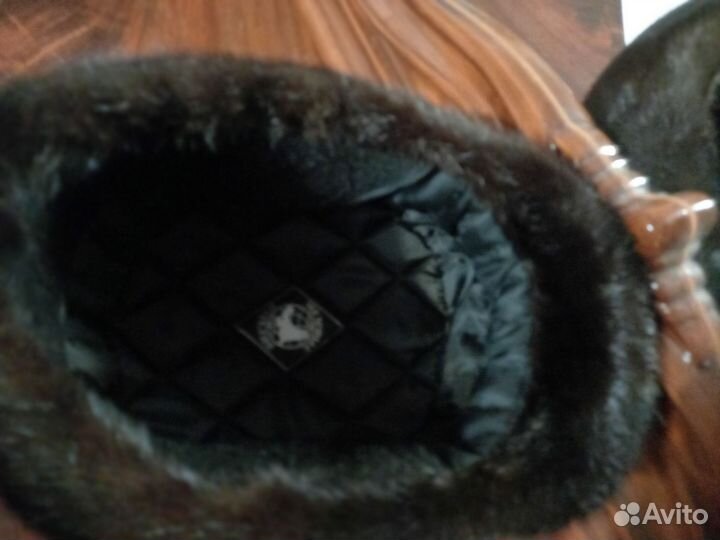 Мужская меховая кепка