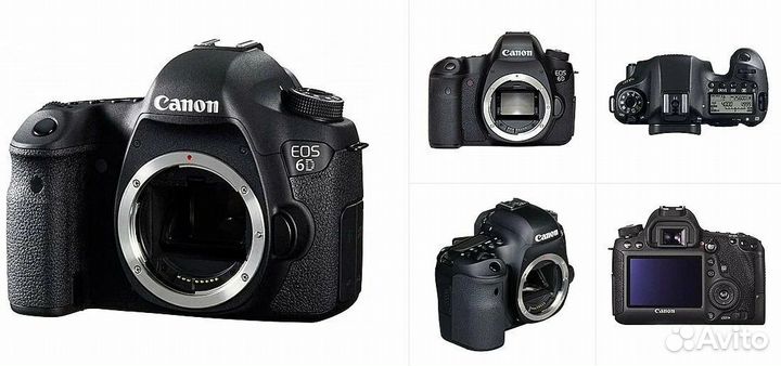 Фотоаппарат Canon EOS 6D Body