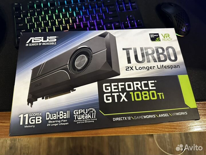 Видеокарта gtx 1080 ti 11 gb