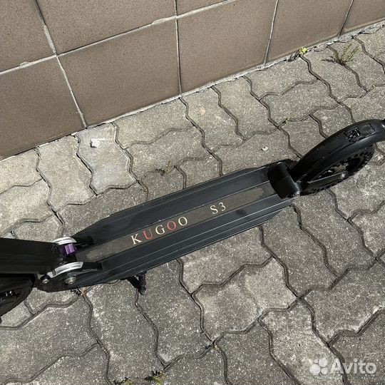 Электросамокат kugoo s3