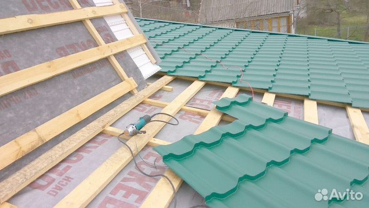 Ремонт крыш, устранение протечек, монтаж кровли