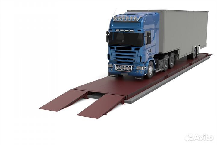 Платформенные автомобильные весы 40 тонн 16 метров