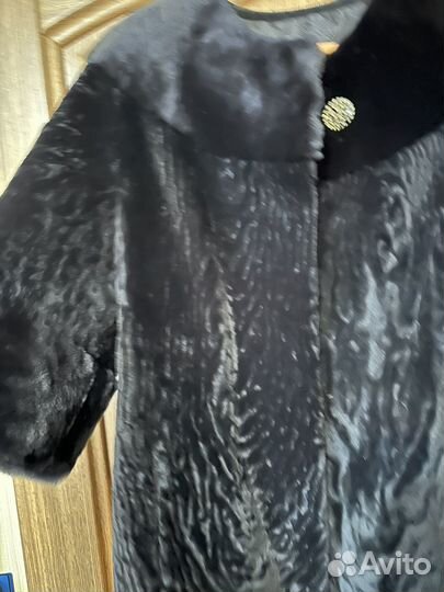 Шуба из мутона
