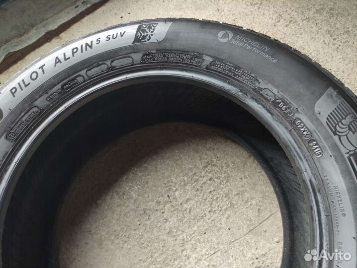 Michelin Pilot Alpin 5 SUV 235/60 R18 и 255/55 R18