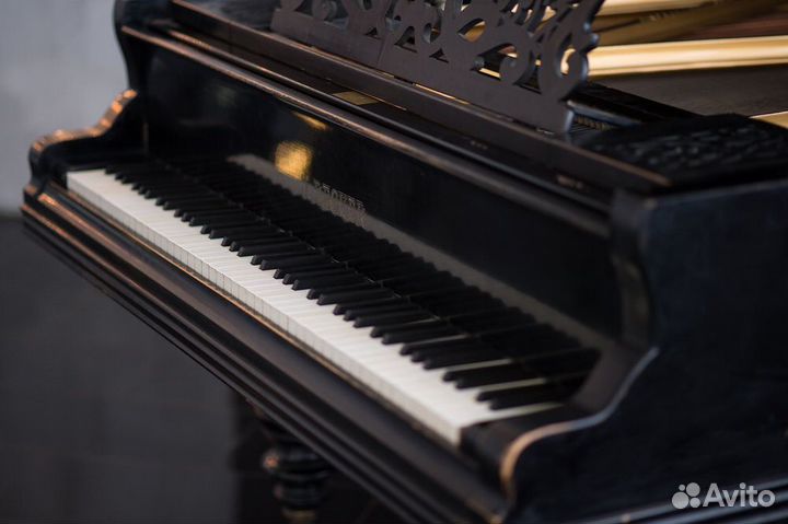 Рабочий рояль J. Becker 70-80х годов 19го века
