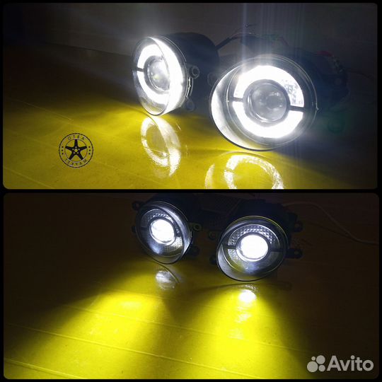 Противотуманные фары toyota bi LED