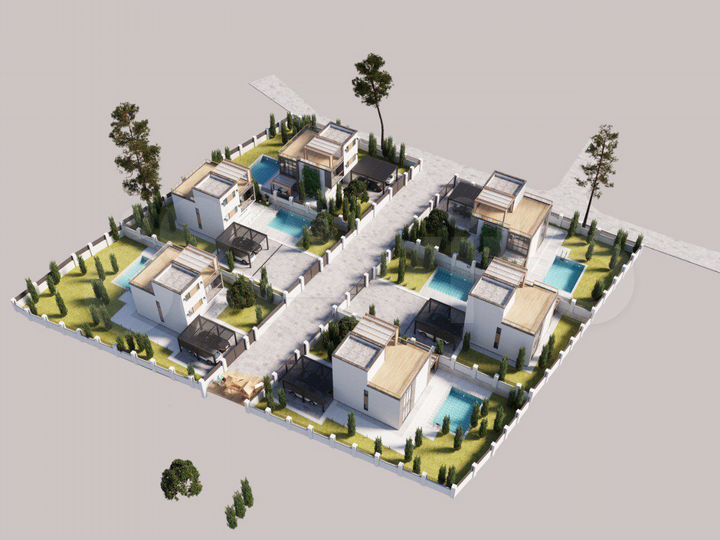 Дом 200 м² на участке 4 сот.