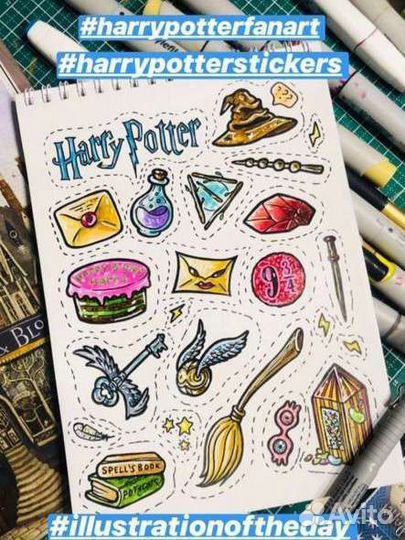 Стикербук. Рисуй и клей