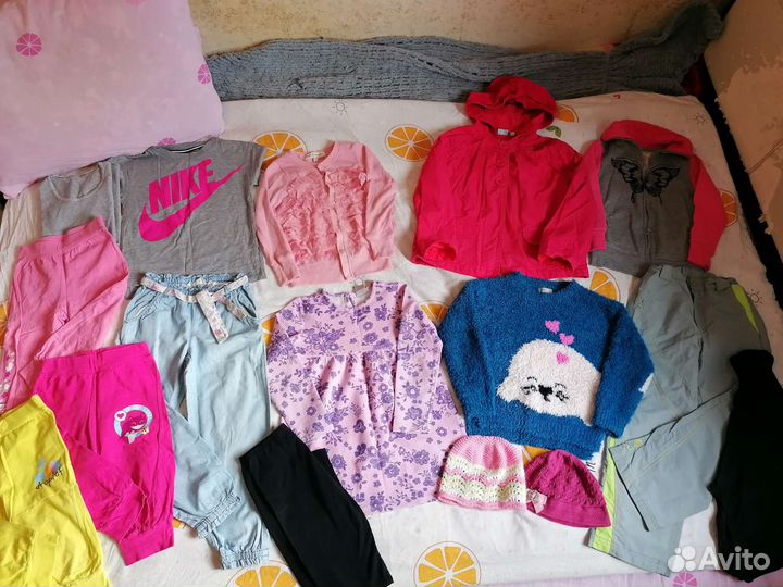 Вещи пакетом на девочку
