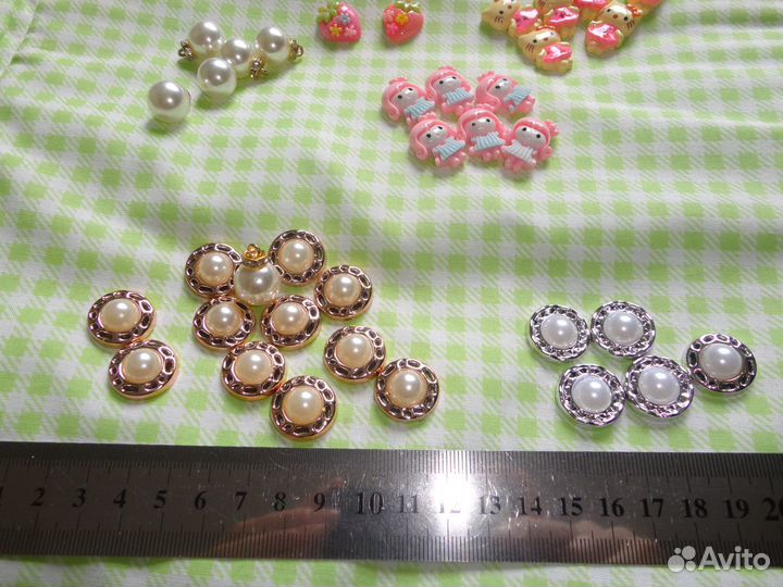 Кабошоны. Серединки для бантиков