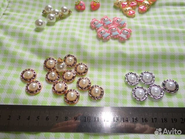 Кабошоны. Серединки для бантиков