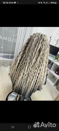 Многоразовый комплект дредокудрей новый