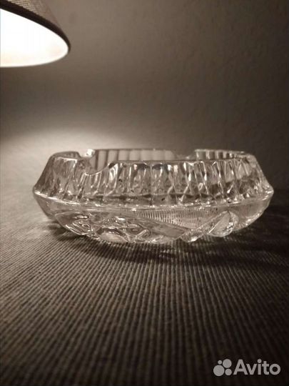 Хрустальная пепельница СССР