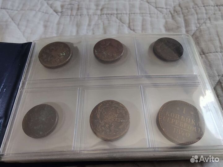 Коллекция древних российских монет