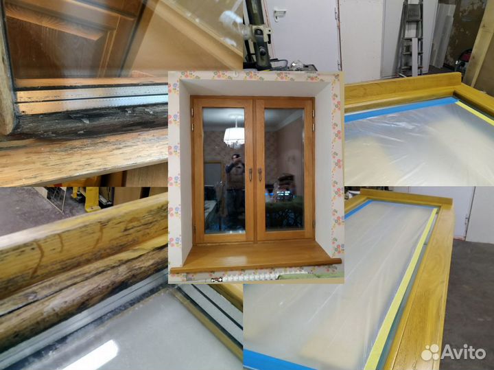 Ремонт и реставрация деревянных окон