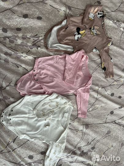 Детские вещи пакетом на девочку 56