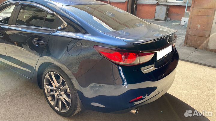 Спойлер багажника Mazda 6 GJ 2012-2023