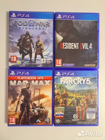 Диски для PS 4, PS 5