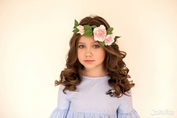 Венок на голову из цветов