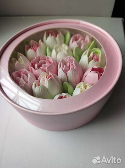 Сладкий подарок из зефира