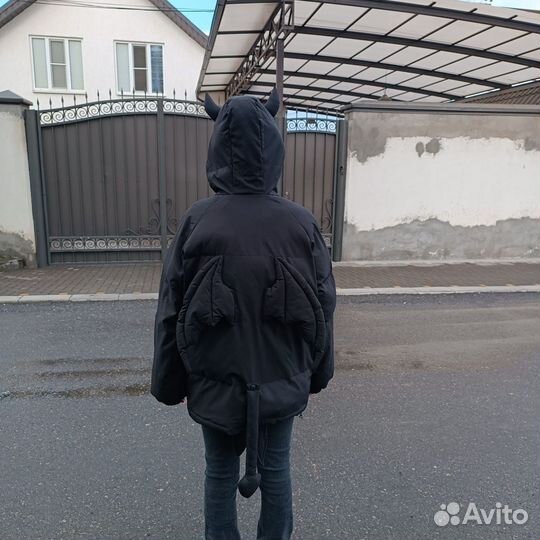 Куртка летучая мышь в стиле аниме