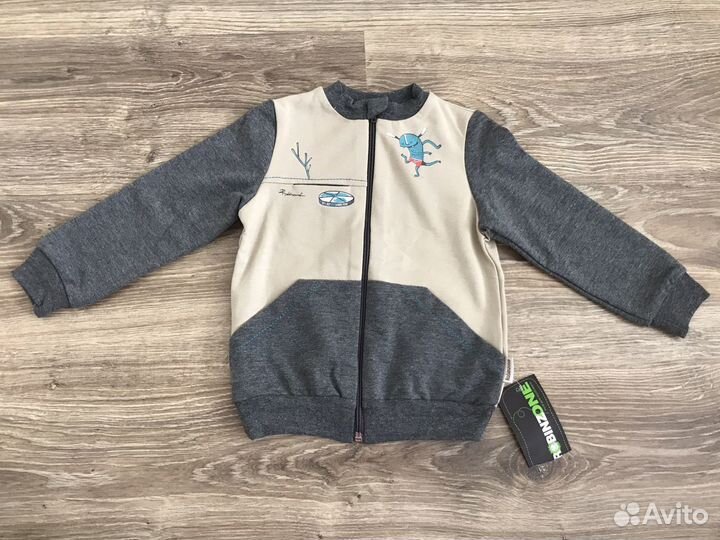 Кофта на молнии 86-92 новая