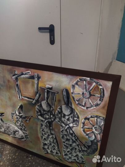 Картина маслом на холсте большая