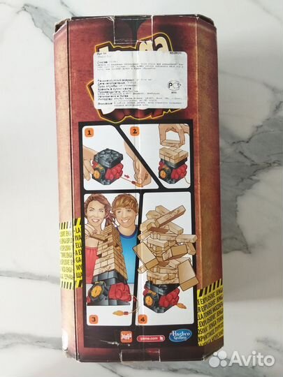 Настольная игра Jenga падающая башня, б/у