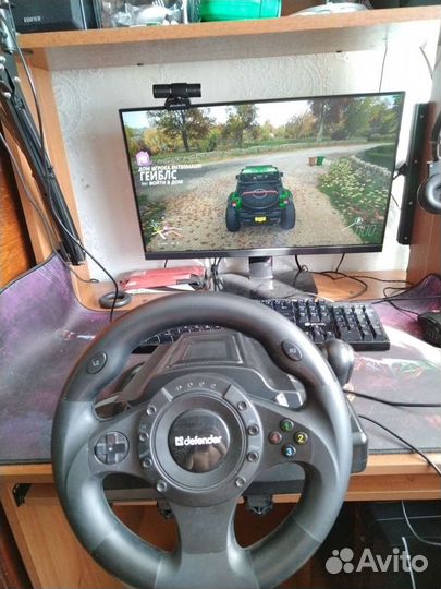 Игровой руль Defender Forsage Drift GT