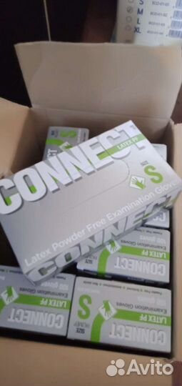 Перчатки медицинские латексные